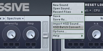 Help Centre - How to convert KSD Presets for Native Instruments Massive to NMSV Format