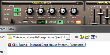 How to load Presets into Lennar Digital Sylenth1 Step2