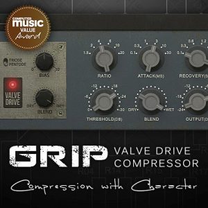 GRIP Valve Drive Compressor Plugin for Music Production