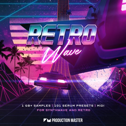 Sample collection of Loops for Retro wave Synthwave and 80s Music