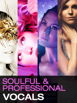 Collection of female vocal samples for music production