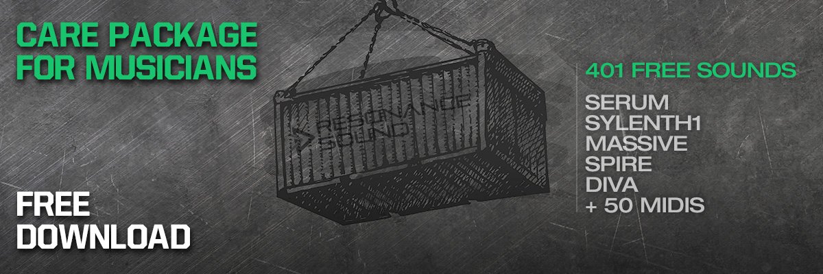 Free Presets for Serum Massive Sylenth1 and more collection of synthesizer patches during the lockdown