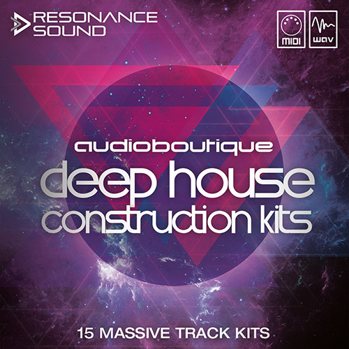collection of construction kits for house music producer
