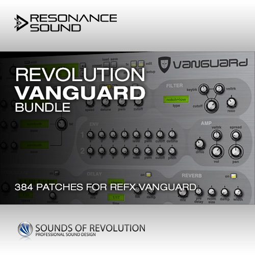 preset bundle for refx vanguard synthesizer