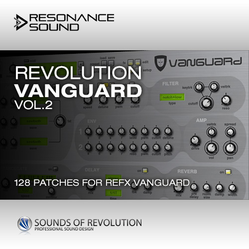 revolution vanguard soundset for refx vanguard synthesizer