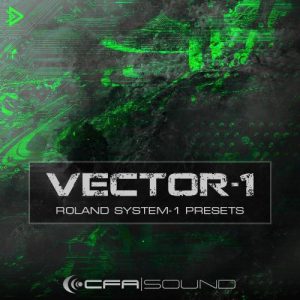 melodic house and techno patches for roland system 1 synthesizer