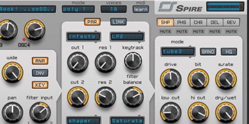 Reveal Sound Spire synthesizer help guide about how to import presets and soundbanks