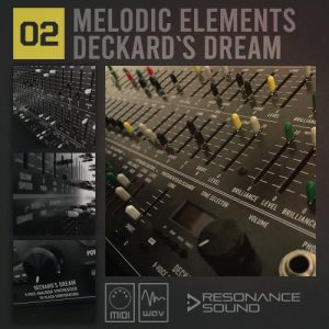 melodic techno synth loops recorded wiith black corp deckard`s dream synthesizer