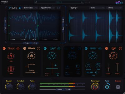 drum processing audio plugin by Yum Audio