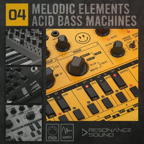modern acid bass lopps and midi files