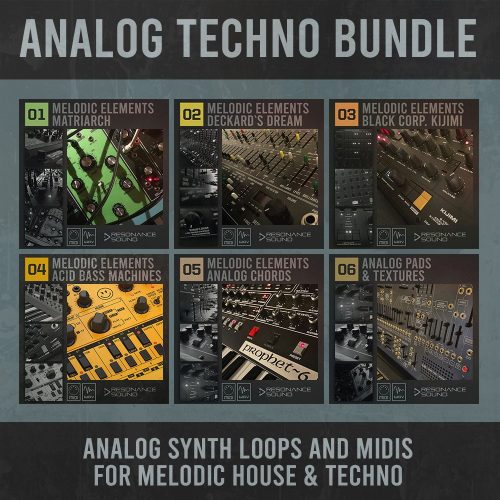 one of our exclusive black friday deals a collection of 6 analog synthesizer sound libraries