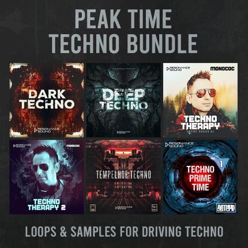 one of our black friday deals with 6 sample packs for modern techno music production