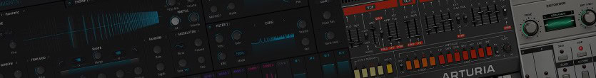 collection of patches for different synthesizers by Arturia