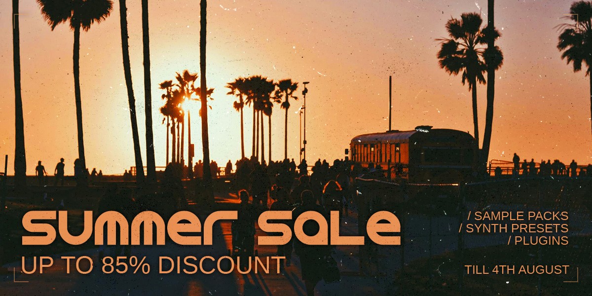 Summer Sale 2025 on Resonance Sound discounts on sample packs, synth presets and vst plugins
