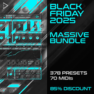 special black friday bundle with presets for Native Instruments Massive