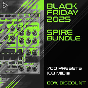 700 Patches for Reveal Sound Spire synthesizer with 80% discount