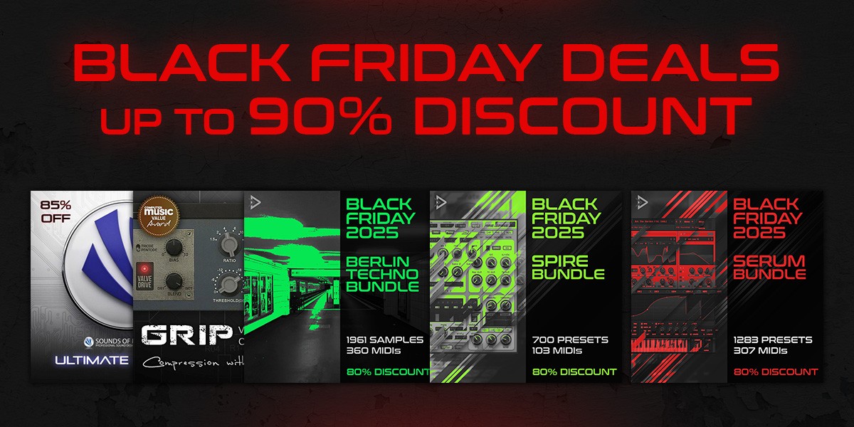 massive discounts on loops, synthesizer presets and vst plugins on Resonance Sound