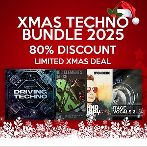 4 Resonance Sound Sample Packs as XMAS Deal
