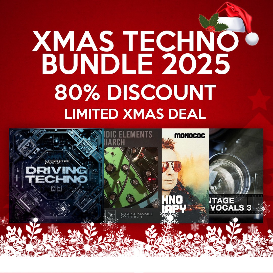 4 Resonance Sound Sample Packs as XMAS Deal